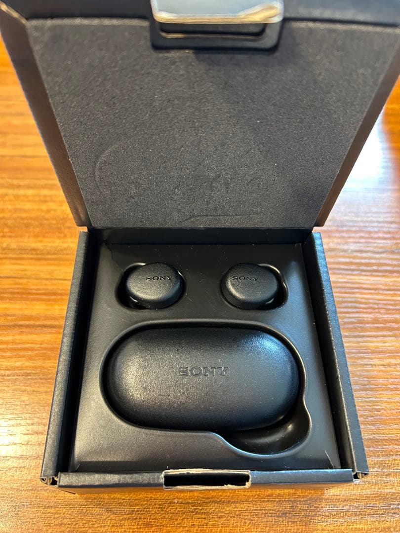 ワイヤレスステレオヘッドセット/SONY/WF-XB700/ブラック