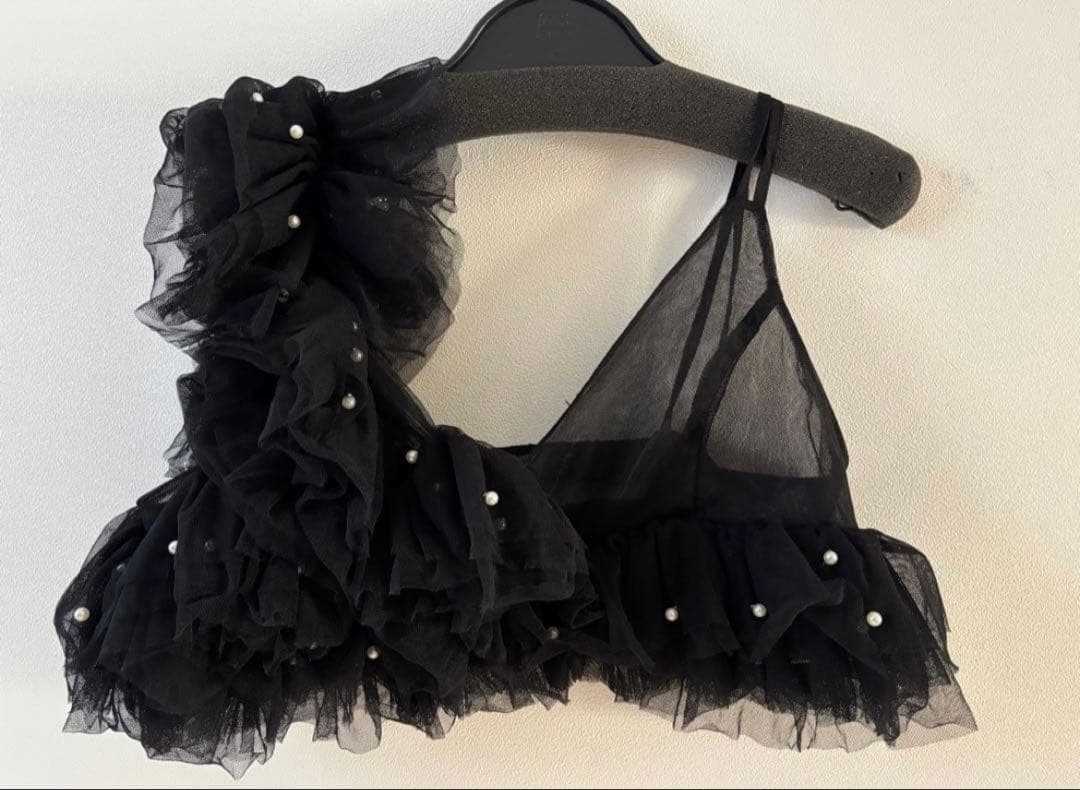 ANDRESD パールビスチェドレス / pearl bustier dress