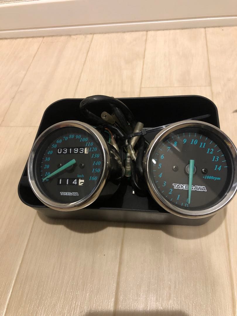 TAKEGAWA スピードメーター タコメーターセット