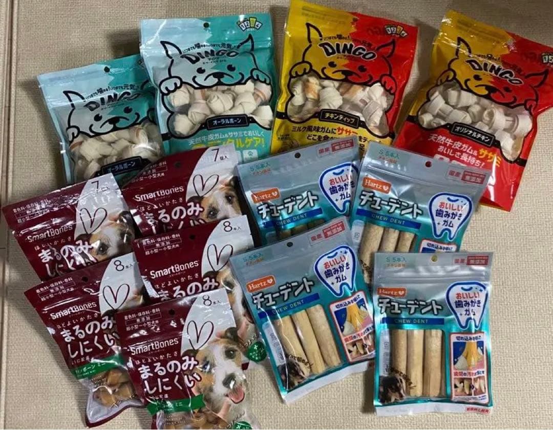 DINGO ディンゴ　チュー・デント　スマートボーン　歯磨きガムまとめ売り