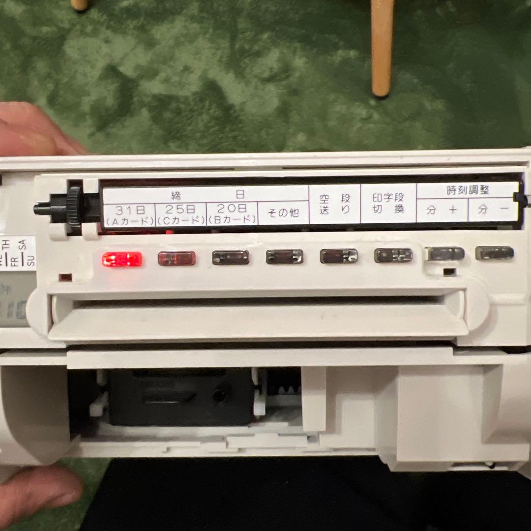 AMANO BX2000 タイムレコーダー　タイムカード　中古