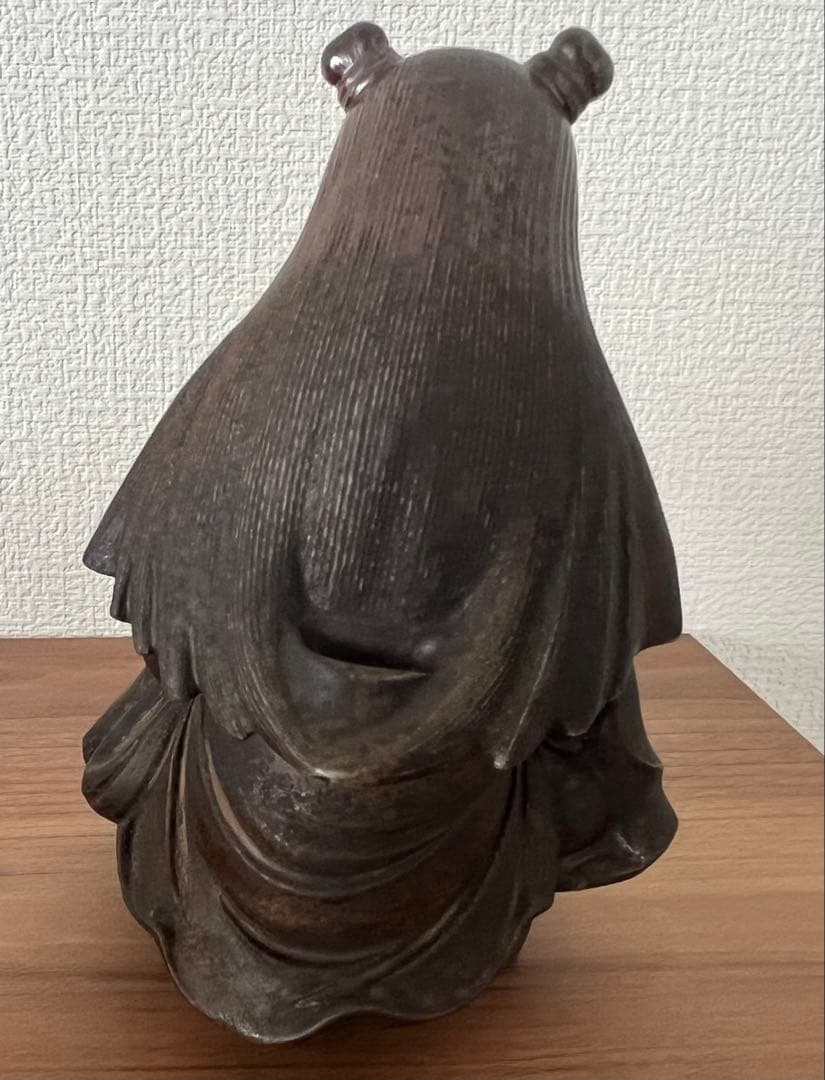 備前焼 文殊菩薩獅子香炉 木村友啓作 古備前写し共箱 アンティーク 美術工芸品