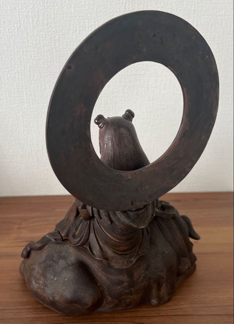 備前焼 文殊菩薩獅子香炉 木村友啓作 古備前写し共箱 アンティーク 美術工芸品