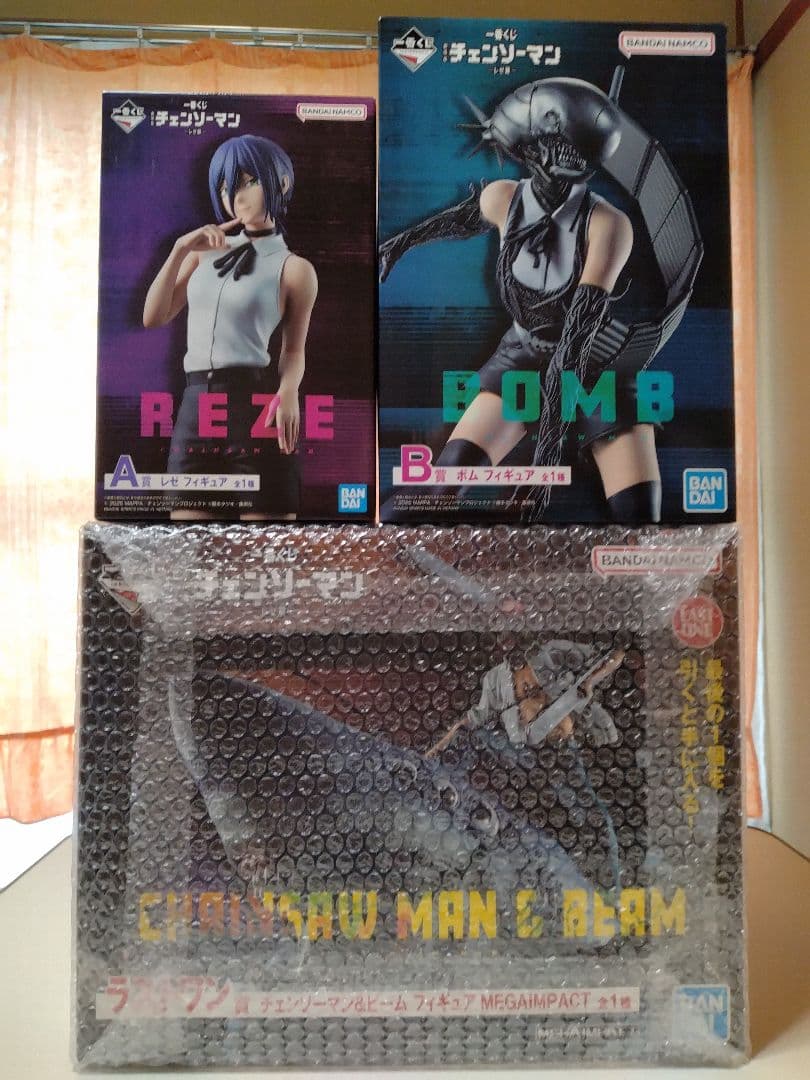 一番くじ　チェンソーマン劇場版　A賞B賞ラストワン賞 　おまけ　新品未開封