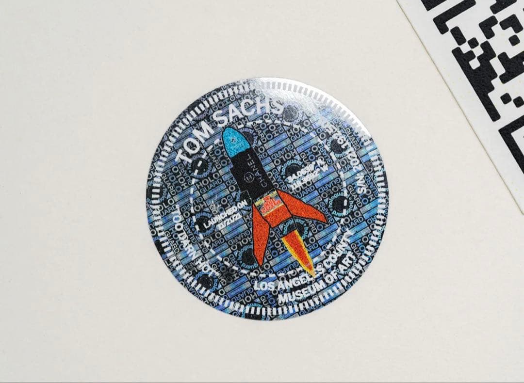 【値下げ相談可】美品 tom sachs 限定シルクスクリーン アート