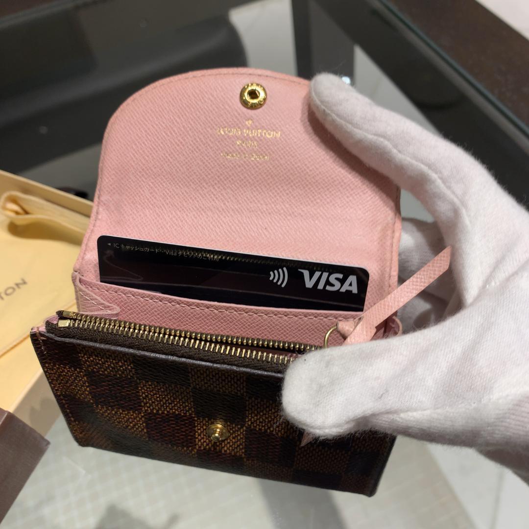 ◎本物 美品 LOUIS VUITTON 財布 ポルトモネ ロザリ ケース