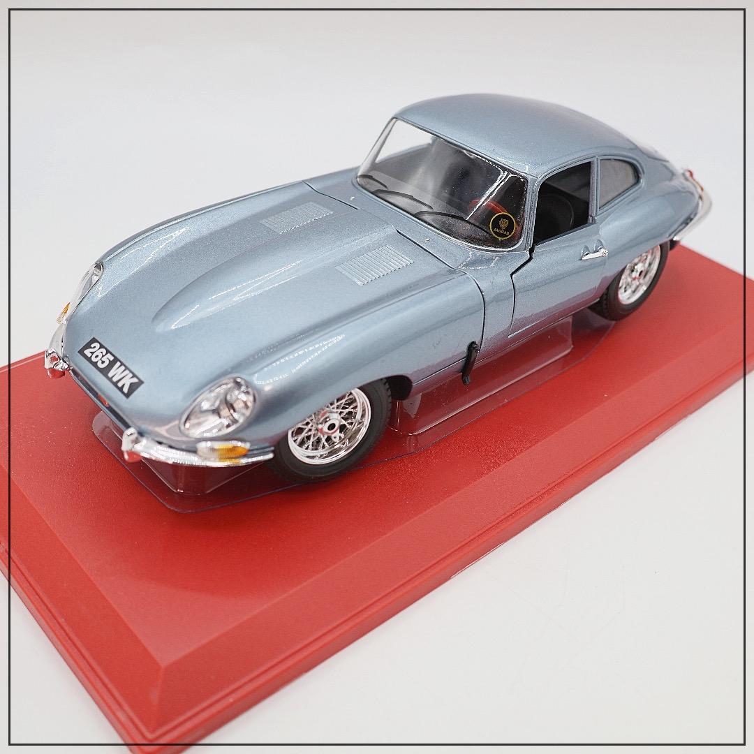 モデルカー｜Burago｜Jaguar E -Type Coupe 1/8｜