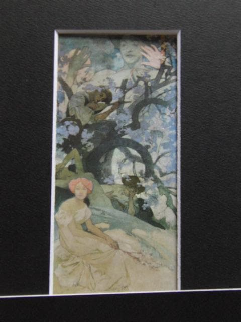 アルフォンス・ミュシャ、喜劇（ドイツ劇場の装飾のための下絵）