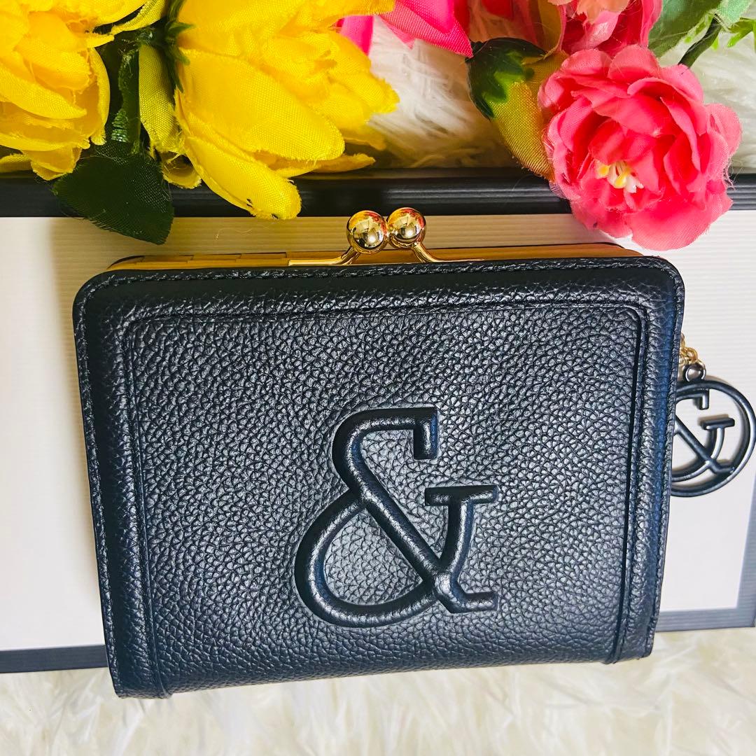 未使用✨本革✨PINKY&DIANNE✨ピンダイ✨がま口✨二つ折り財布✨完売品