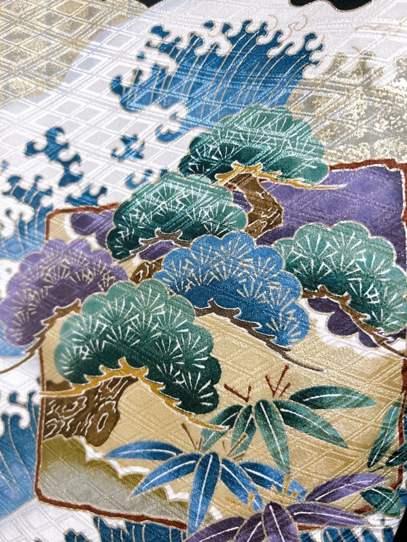 お買い得品♡七五三 5歳　男の子　セット　一式　縦縞袴　黒系　鷹