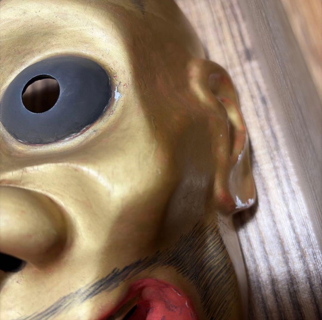 能面 大飛出 箱付き