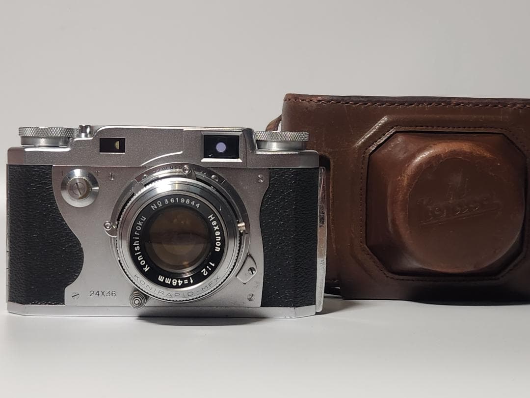 KONICA IIA Hexanon 48mm F2 レンジファインダーカメラ