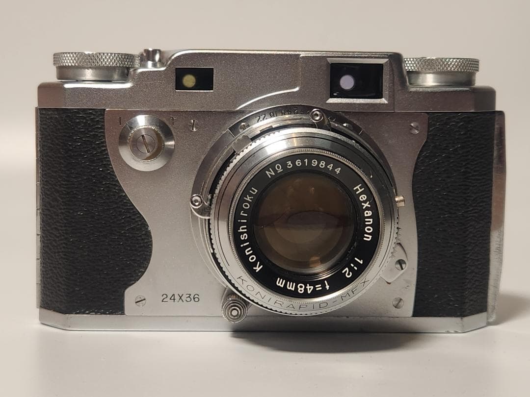 KONICA IIA Hexanon 48mm F2 レンジファインダーカメラ