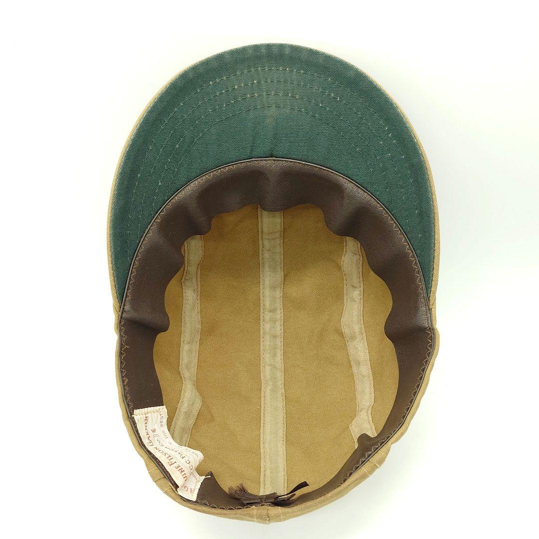 【80s】FILSON フィルソン オイルドコットン ショートビル キャップ