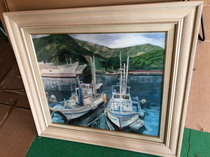 F10 額 額縁 油絵 絵画 アンティーク ゴールド