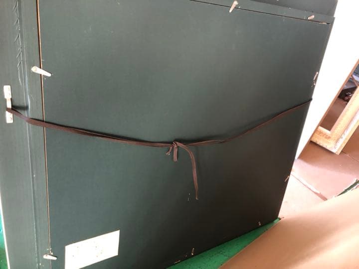 F10 額 額縁 油絵 絵画 アンティーク ゴールド