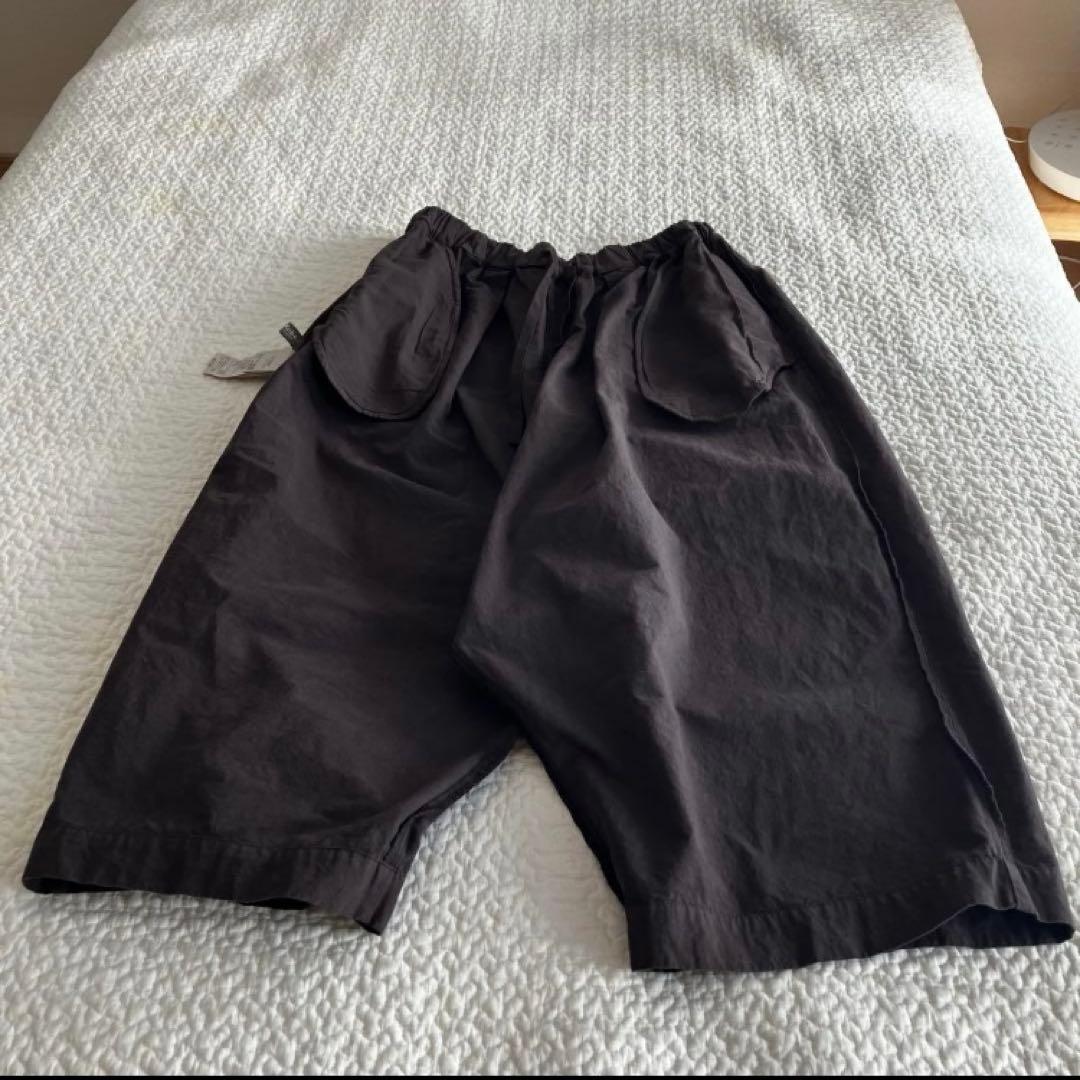 【美品】nest Robe コットンヘンプサルエルパンツ インクブラック F