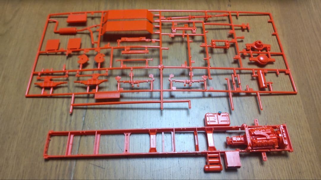 〖当時物・絶版〗アオシマ 1/32スケール プラモデル大型デコトラ デコトラ