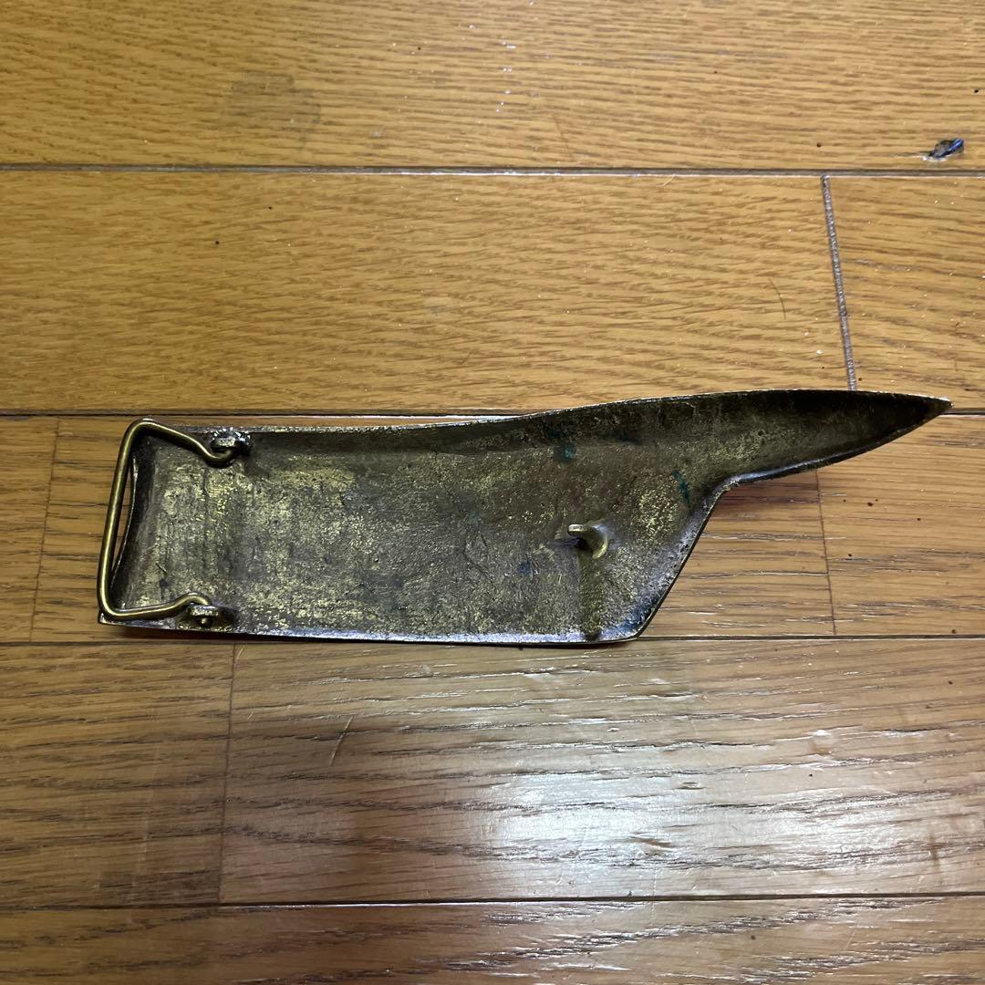 80年代　トライアンフ　真鍮ベルトバックル　古着、バイク好き　#トライアンフ