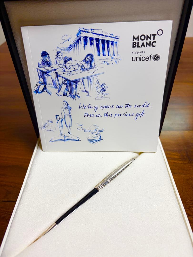 【新品未使用】モンブラン UNICEF チャリティ 限定 ボールペン 正規品