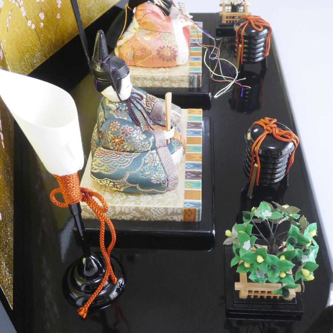 ＜久月＞朱雀雛 親王飾り 雛飾り（雛人形）