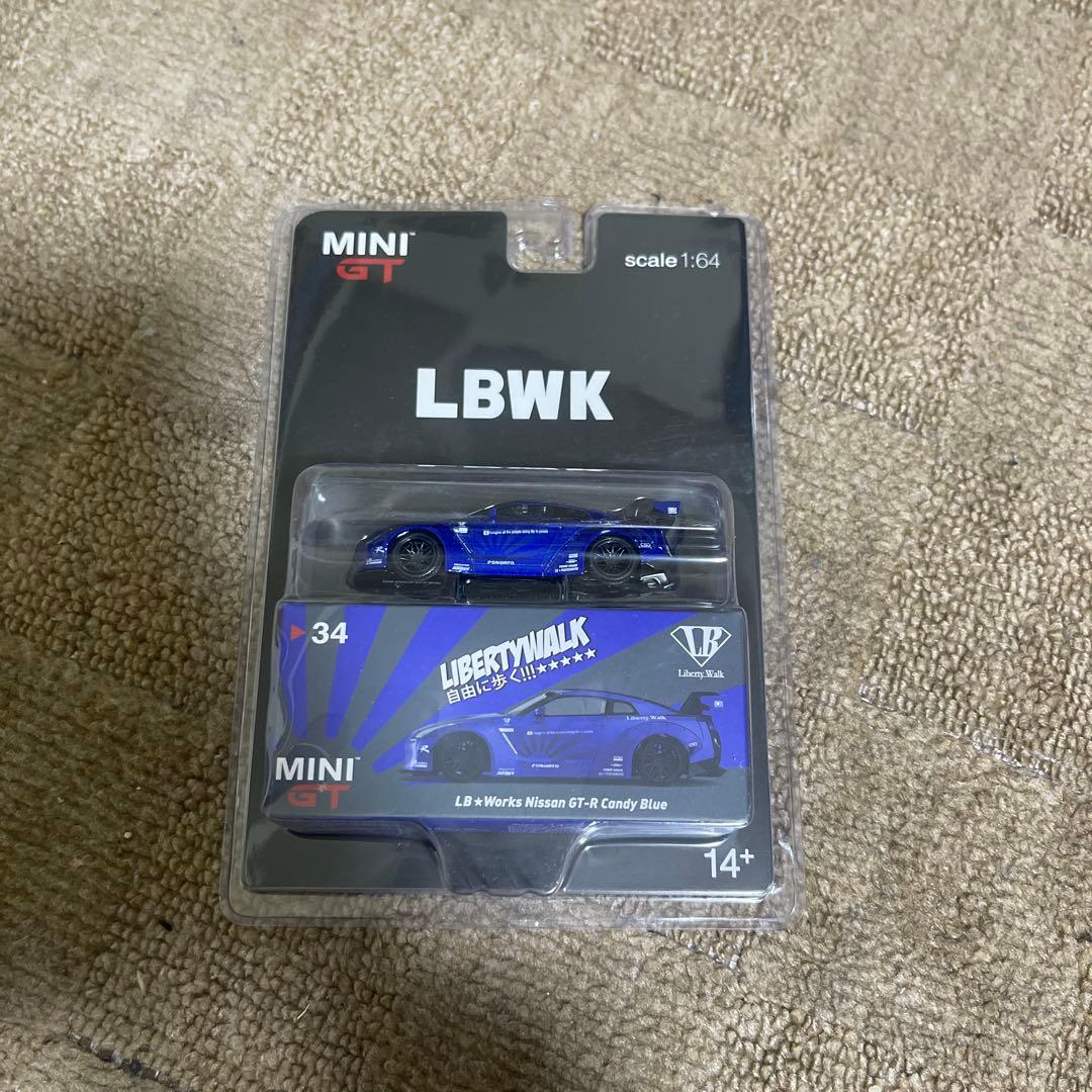ミニカー MINI GT LB-WORKS NISSAN GT-R