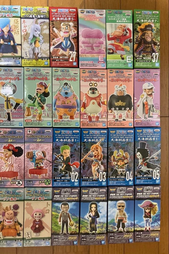 ワンピース　ワールドコレクタブルフィギュア まとめ売り