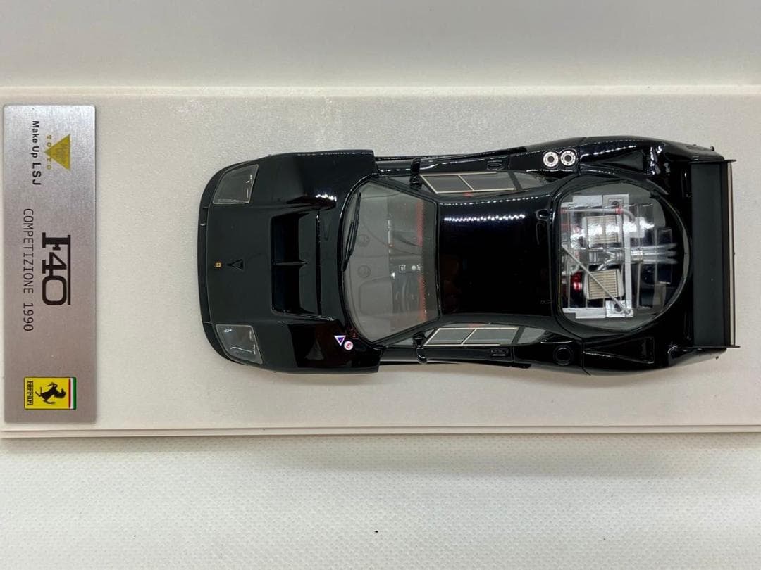 ★1/43★フェラーリ F40 コンペティツィオーネ★ブラック★メイクアップ★