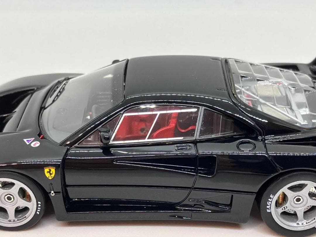 ★1/43★フェラーリ F40 コンペティツィオーネ★ブラック★メイクアップ★