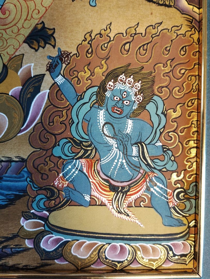 千手観音 絵画 仏画 手描き