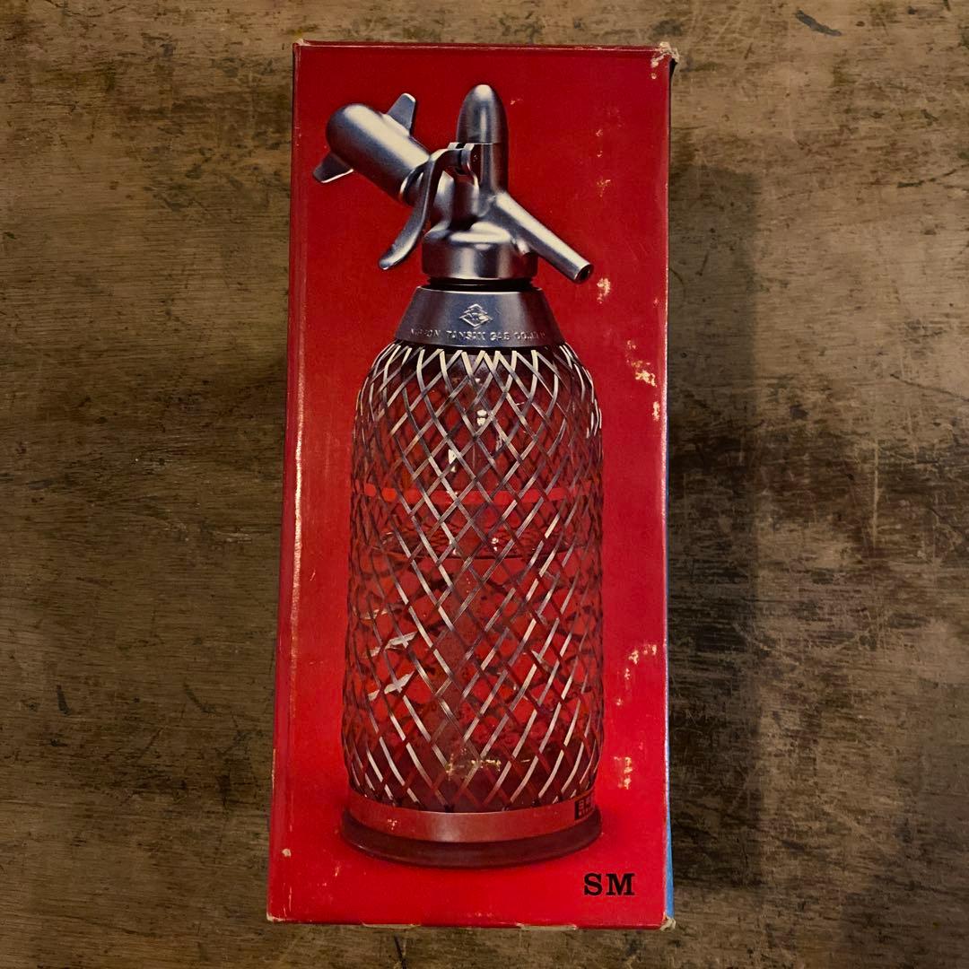 【昭和レトロ】ニッタン ソーダサイフォン 炭酸水製造器＋当時物ボンベ10本付き