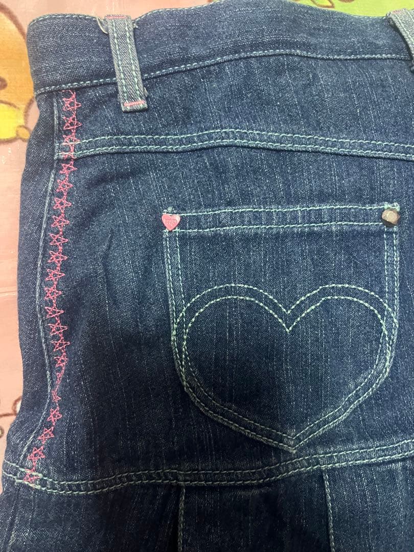 メゾピアノ LL 165 デニムスカート ベリエちゃん 希少 レア 平成レトロ