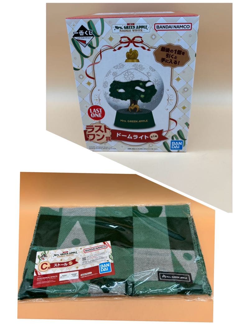一番くじ　Mrs. GREEN APPLE Ｃ賞 、ラストワン賞