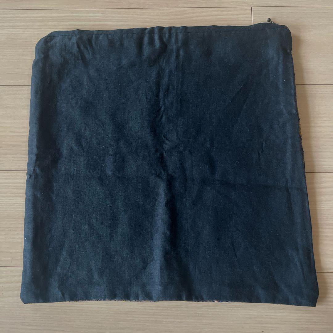 ミナペルホネン　クッションカバー　ハンドメイド　skyflower