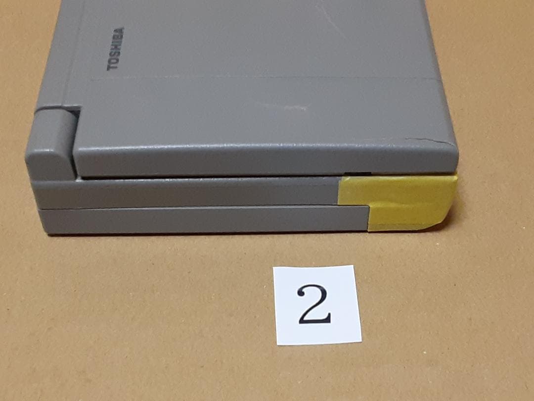 【ジャンク】東芝 Libretto 30CT 起動可能 バッテリー使用可能 ②