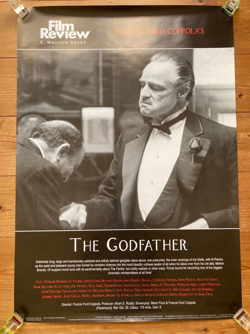 ゴッドファーザー The Godfather Film Reviewポスター