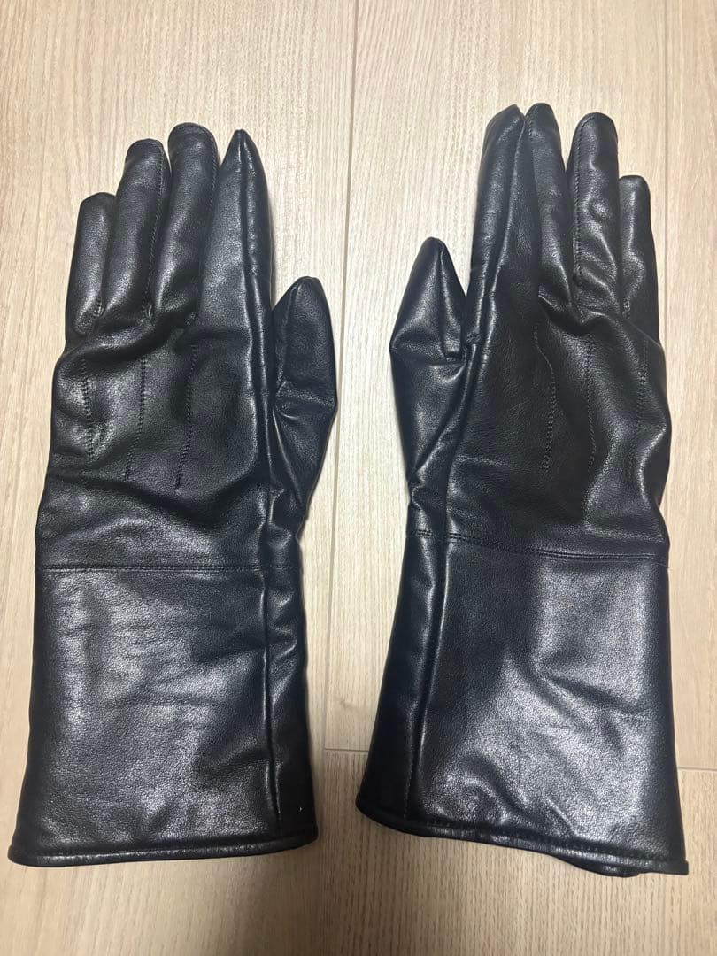look 30 yohji yamamoto 23aw レザーグローブ　試着のみ