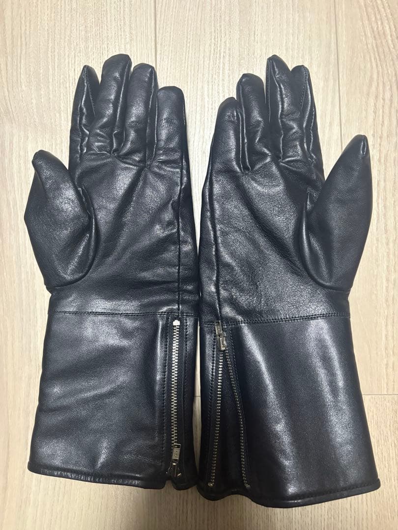 look 30 yohji yamamoto 23aw レザーグローブ　試着のみ