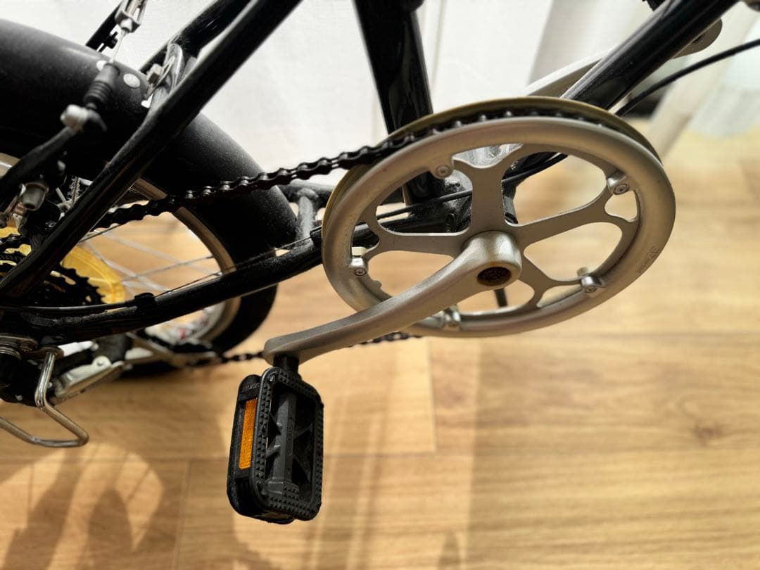 キャプテンスタッグ 軽量アルミフレーム16インチ折りたたみ自転車