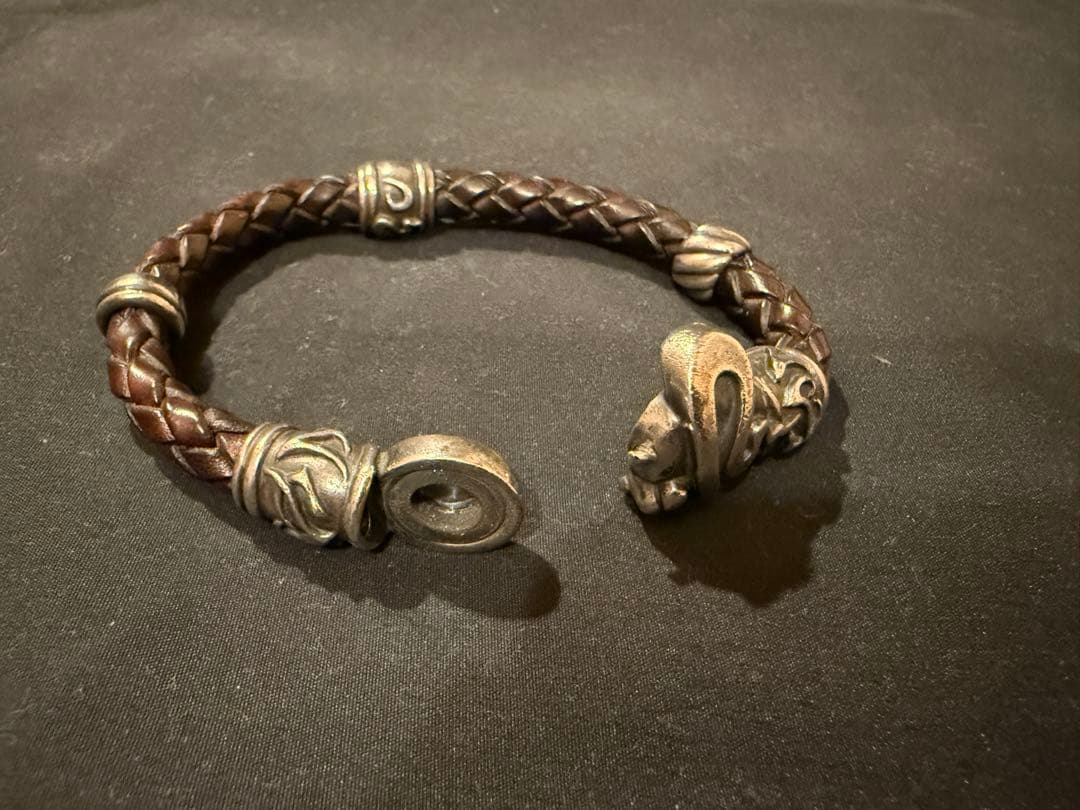 CLAUDIO CALASTANI レザーブレスレット