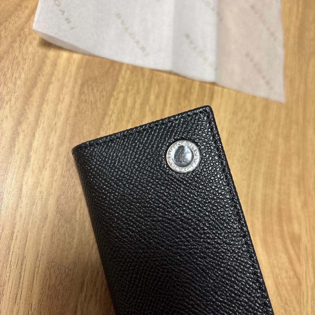 BVLGARI ブルガリ キーケース ブラック 282234