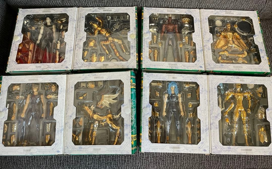 聖闘士聖衣神話　海闘士8体セット　ジェネラル