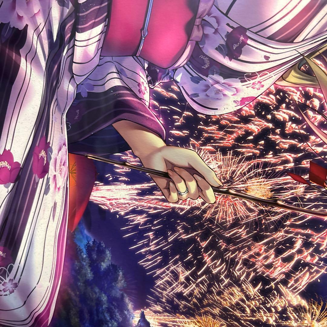 ピロ水　夏ノ聖夜　版画　アールビバン