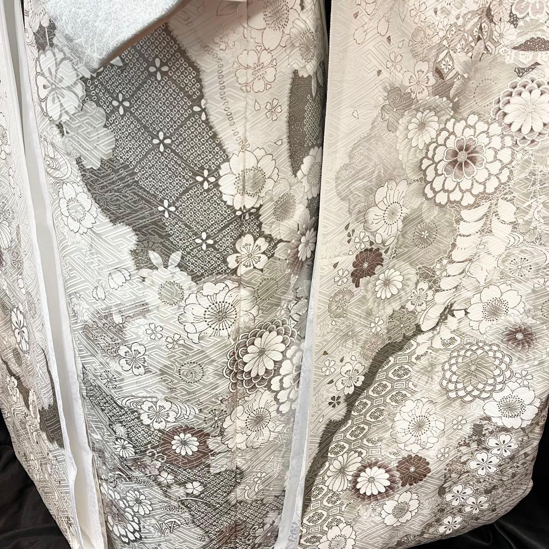 ◾️振袖フルセット■オーダー仕立て付き■新作■白地正絹■振袖一式■成人式振り袖