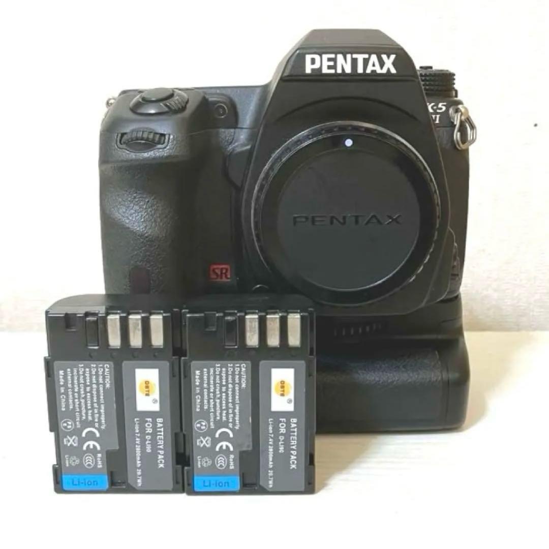 PENTAX K-5 II デジタル一眼レフカメラ BG、バッテリー×2 元箱