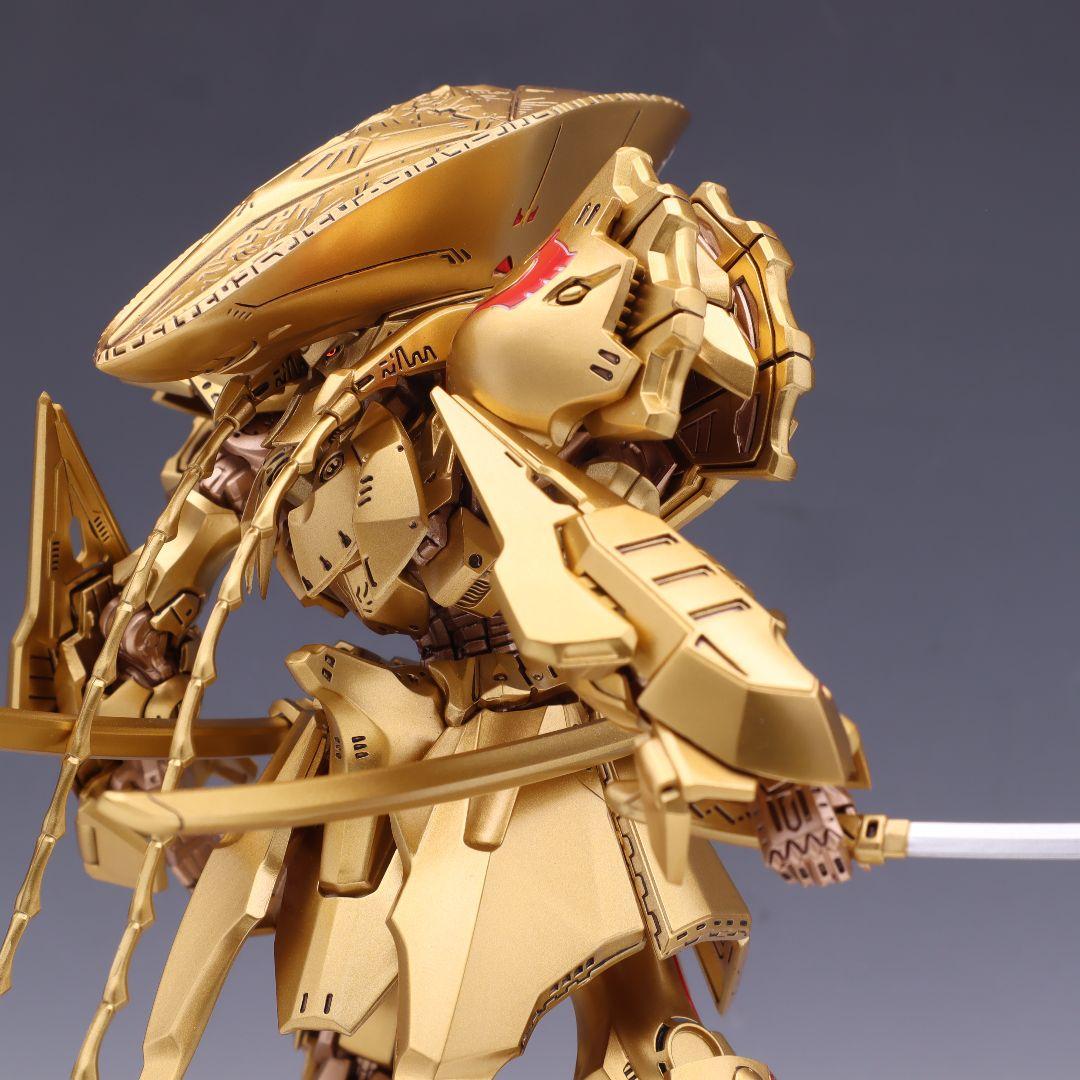 【ファイブスター物語】IMS 1/144 ナイトオブゴールド 全塗装済 完成品