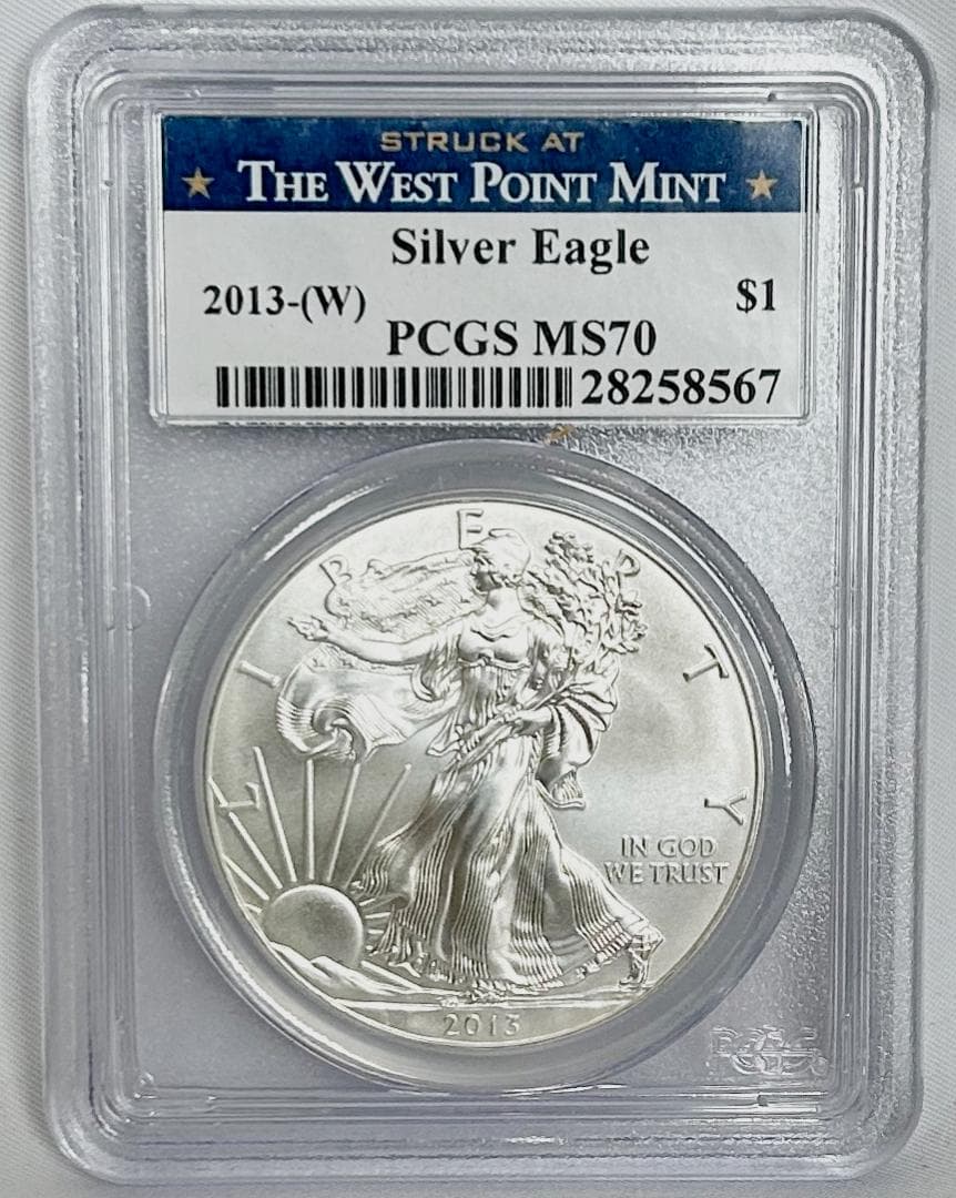 2013年 アメリカンイーグル PCGS MS70 　28258567
