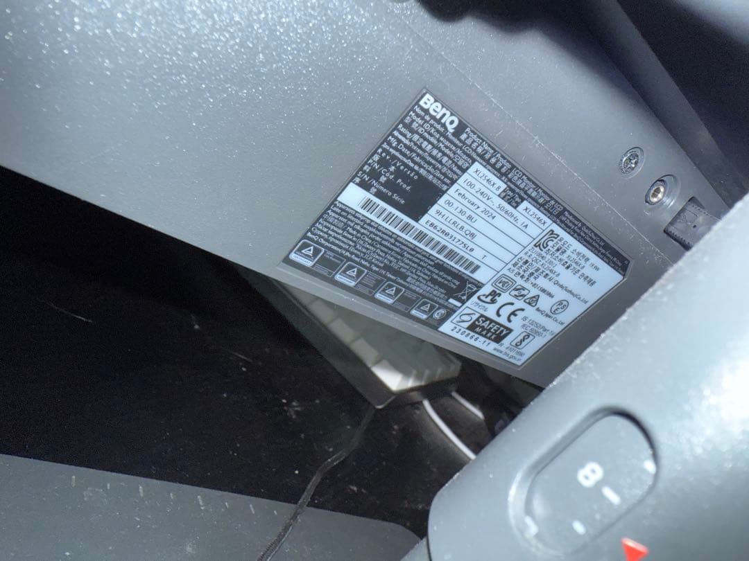 S*D様 BenQ Zowie XL2546X モニター 本体