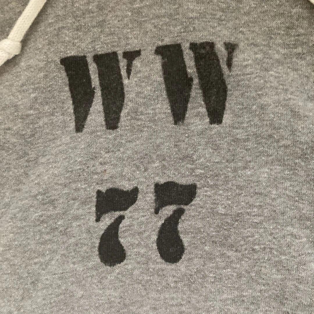 G*I様 ウエアハウス　両面ステンシル　パーカー　サイズ42 グレー　美品