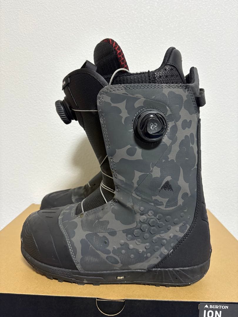 BURTON ION BOA ダブルボア ブラックカモ 26.5cm